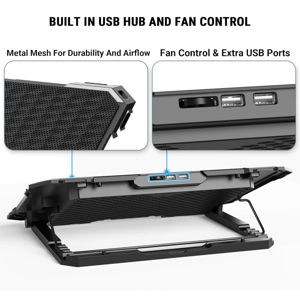 Ant Esports Gaming Laptop Cooling Pad For 10" – 17" Inch Laptop NC230 view 2